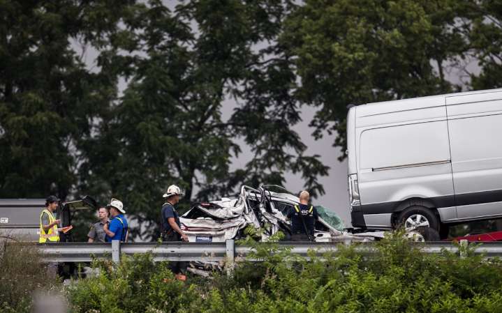 Trucker pleads guilty to causing fiery I-81 crash that badly hurt Cumberland County woman