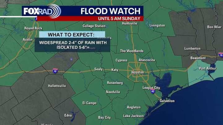 Live updates: Flood Watch for Houston