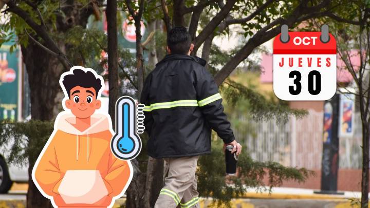 Tras una mañana fría en Durango, ¿cómo será el clima la tarde de este jueves 30 de octubre?
