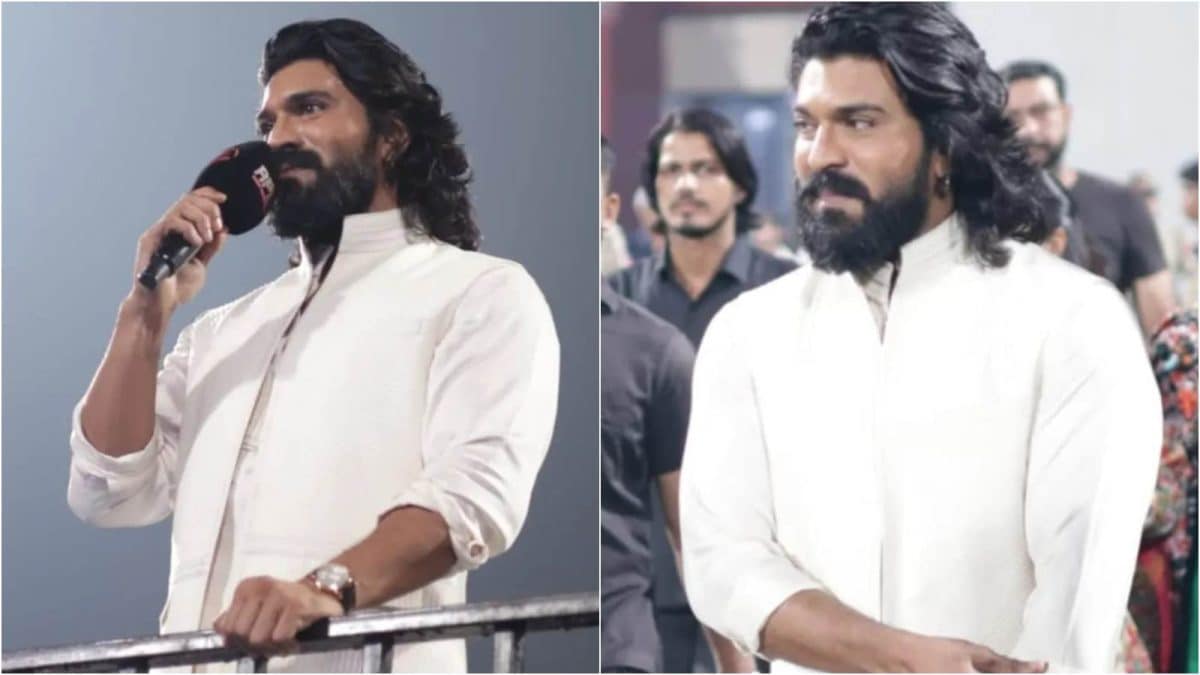 Ram Charan Delivers Dussehra Speech In Hindi, Inaugurates First