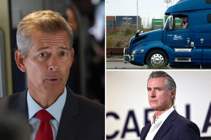 Transportation secretary withholding $40 million from California for not enforcing English proficiency in truckers