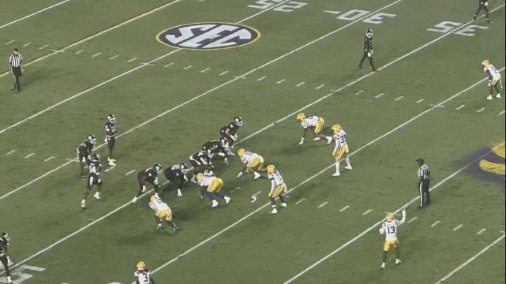 LSU leads Texas A&M 18-14 at halftime