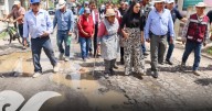 Arranca Tonantzin Fernández rehabilitación de la calle Revolución en Santa Bárbara Almoloya