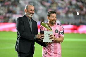 Messi brace fuels Miami over Nashville in MLS Cup series opener