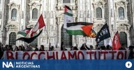 Huelga general en Italia en medio de la polémica por la flotilla