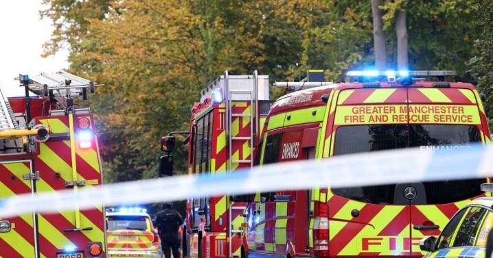 Major incident at Manchester synagogue after 'stabbing' as police race to scene