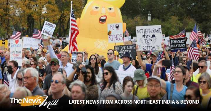 US: Nationwide ‘No Kings’ protests target Trump administration’s policies amid government shutdown