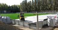 El campo de fútbol B de La Aldehuela, listo para su uso tras la conclusión de las obras