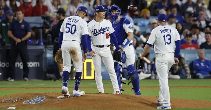 Yoshinobu Yamamoto and Dodgers quickly lose control in NLDS Game 3 loss to Phillies