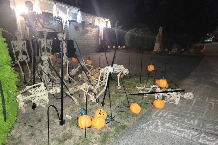Despite vandalism spree, Everett light display owners vow to press on