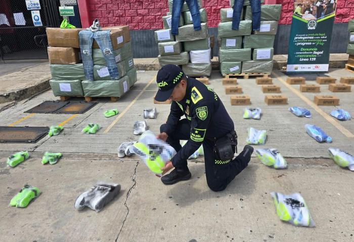 Incautaron $915.000.000 millones en mercancías de contrabando