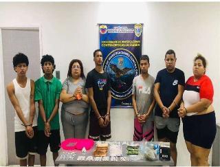 Agarraron a siete microtraficantes que operaban en La Guaira