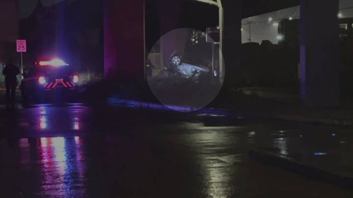 Seattle teen dies after car falls 80 feet from overpass, police say