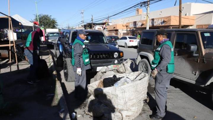 Limpia Municipio alrededores de San Judas Tadeo tras festejos