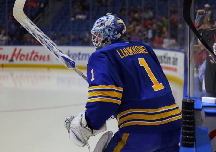 Sabres Assign Ukko-Pekka Luukkonen On Conditioning Stint