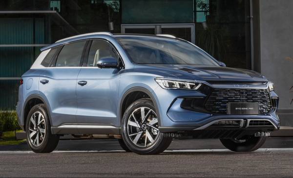 BYD lanza tres autos eléctricos e híbridos en Argentina