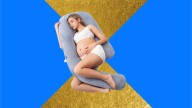 The perfect mom-to-be gift idea! This pregnancy pillow is on sale now!