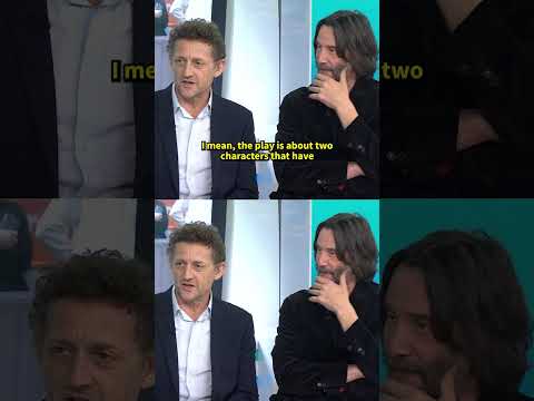 Keanu Reeves and Alex Winter React to 'Bill + Ted'