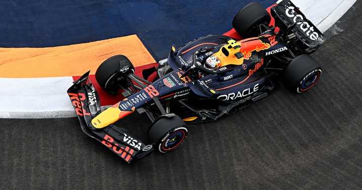 Red Bull chases further gains with Singapore front wing update