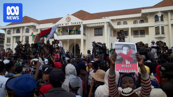 Madagascar's President Andry Rajoelina says student protesters are attempting a coup