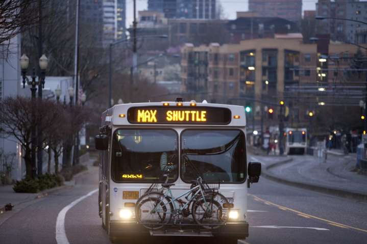 TriMet MAX Line bus shuttles serve east side riders for a week beginning Sunday