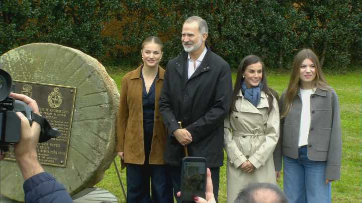 A princesa Leonor destaca o esforzo colectivo e Valdesoto, o "mellor es