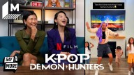 KPop Demon Hunters stars Arden Cho and May Hong react to fans TikTok videos