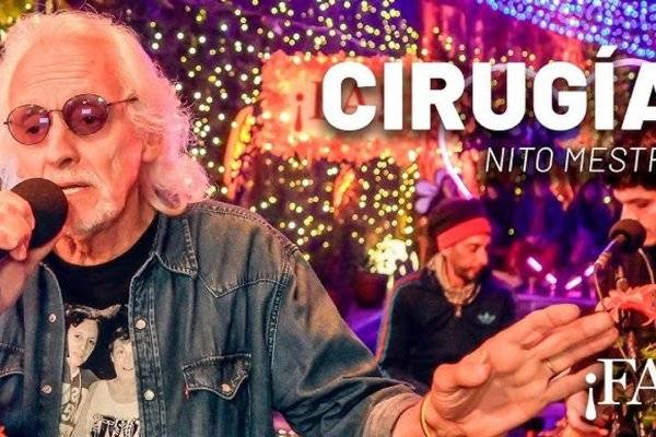 Tremendo cover: Nito Mestre reversionó un tema de Dillom y el joven cantante se emocionó en las redes