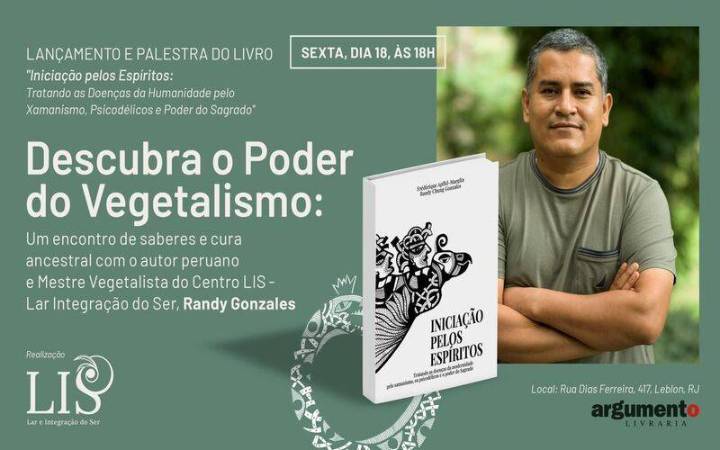 Randy Chung presenta en Brasil su libro sobre sanación espiritual y sabiduría amazónica