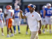 Syracuse’s Fran Brown questions play calling on defense against SMU (PFF grades/snap counts)