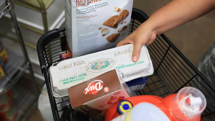 Food aid at risk of expiring as effort to fund SNAP benefits fails in Senate