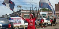 Cúneo pasó por La Matanza con su caravana preelectoral