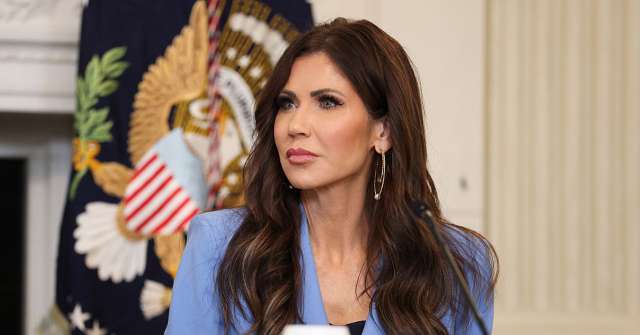 VIDEO: Several U.S. Airports Refuse to Play Clip of Kristi Noem Blasting Democrats for Government Shutdown