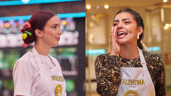“La sacaría a ella”: Valentina y Violeta se enfrentan en MasterChef Celebrity