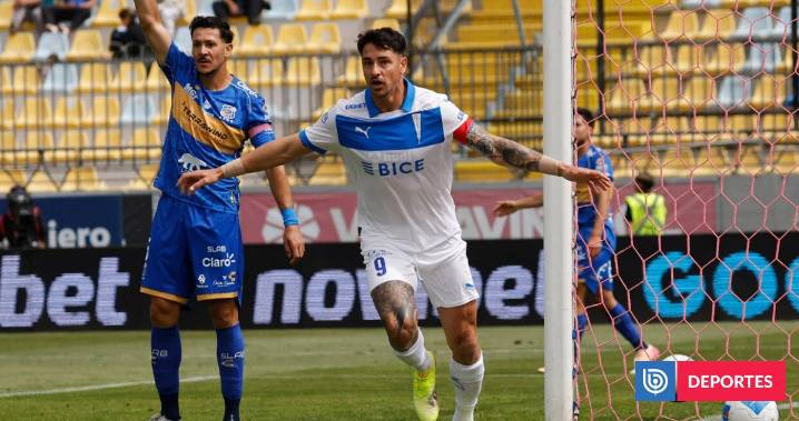 ’Toro’ desatado en Viña: Zampedri comandó paliza de la UC a un Everton que se hunde en Liga de Primera