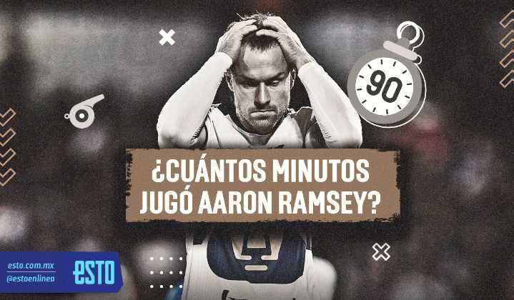 Muchas cosas duraron más que Ramsey en Pumas, ¿cuántos minutos de Liga MX sumó?