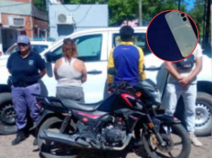 Hallaron un DNI en la calle y compraron una moto y celulares: terminaron presos
