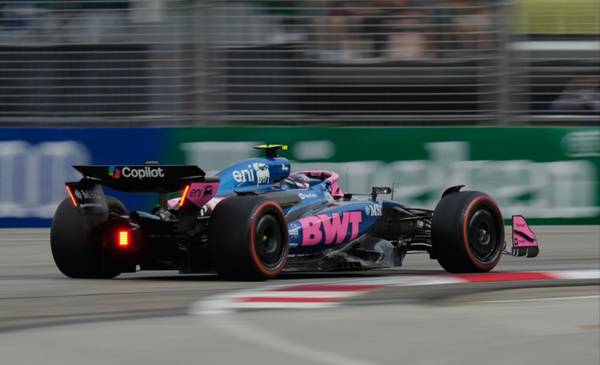 Colapinto terminó 19º y lejos de Gasly en la primera prueba del Gran Premio de Singapur