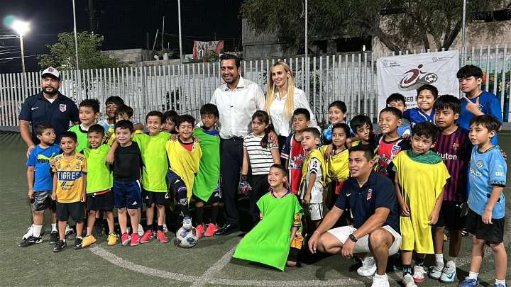 Entrega Jesús Nava primer parque “Al 100”