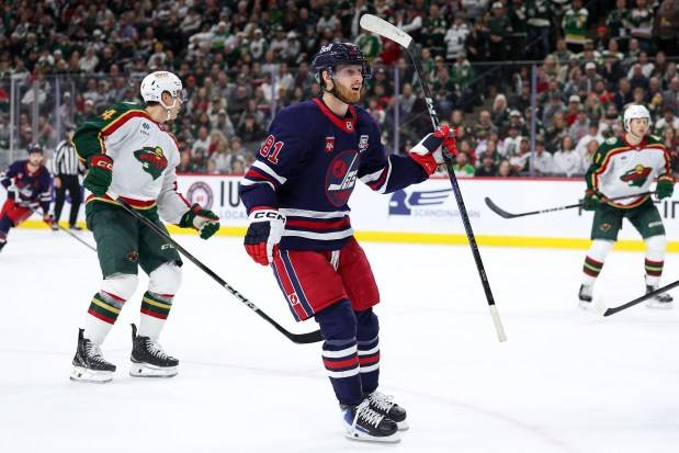 Kyle Connor’s OT goal spoils Wild’s valiant comeback