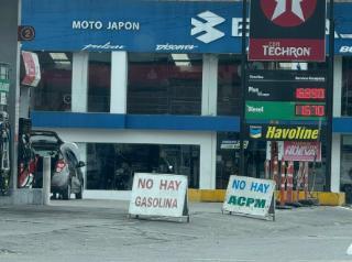 Ipiales nuevamente amanece sin gasolina