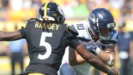 Steelers’ Jalen Ramsey gives 2-word message on Week 6 playing status