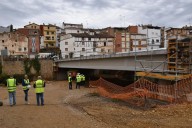 Las obras del puente de Landete estarán terminadas «en menos de dos meses»