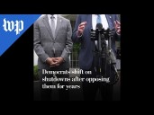 Democrats shift on shutdowns after opposing them for years