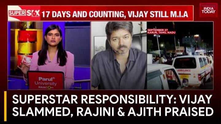Vijay MIA After Karur Stampede? Rajini & Ajith Show How It's Done