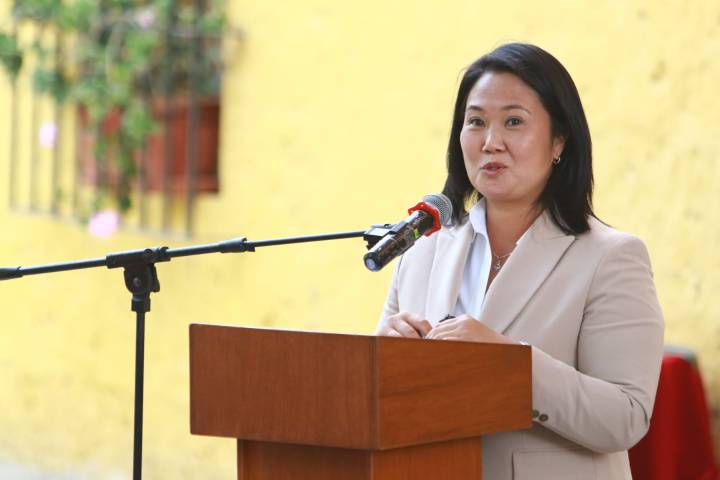Keiko Fujimori anunciará mañana su cuarta candidatura presidencial