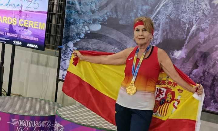 Deportes | Toñi Ruipérez, del UCAM Alcantarilla, contribuye al oro europeo de España en el cross F65