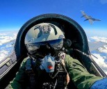 Taiwan leader vows stronger air defences to counter 'enemy threats'
