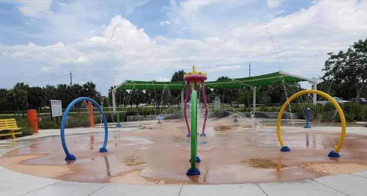 Vista View Park in Davie offers water playground, fitness equipment and free weekday entry