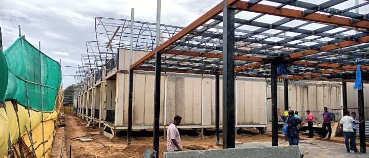 Agonda panchayat halts construction 20 days after stop